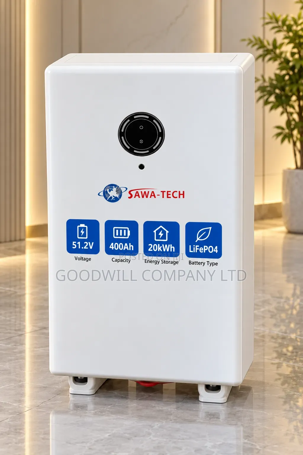 20kwh 400ah 51.2v Sawa Tech Lithium Battery