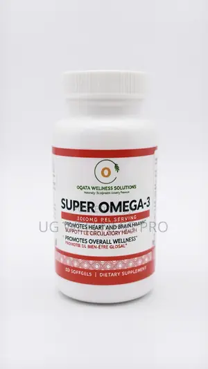 Super Omega-3 1000mg (30 Softgels) Heart, Brain & Circulatory Support