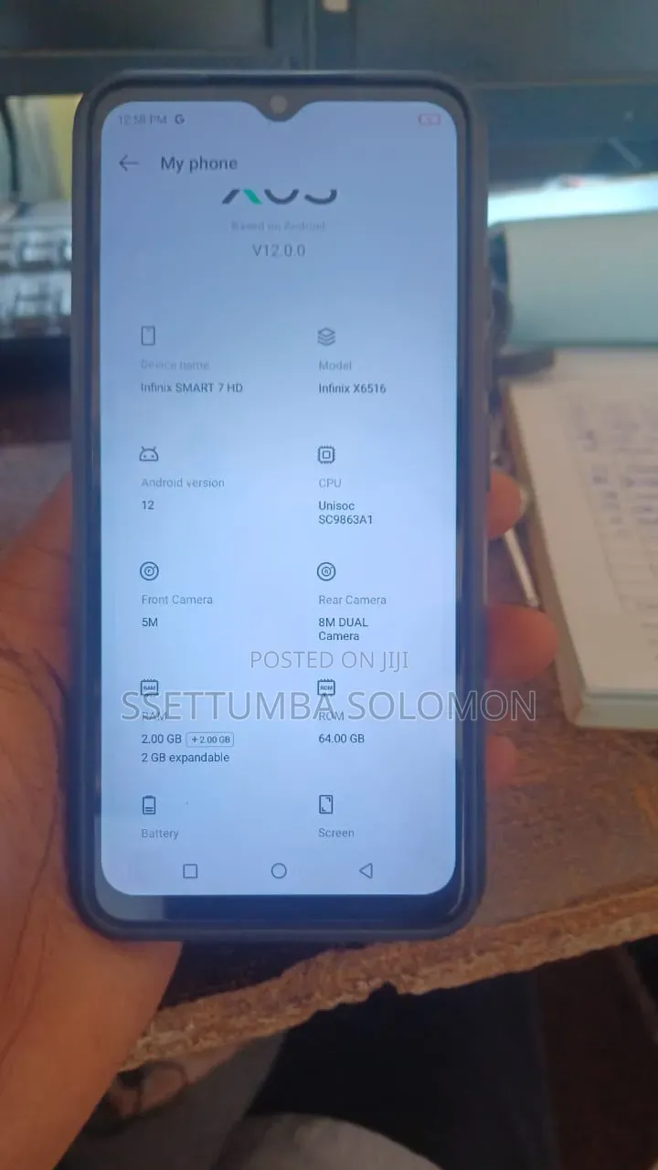 Infinix Smart 7 HD 64 GB Green