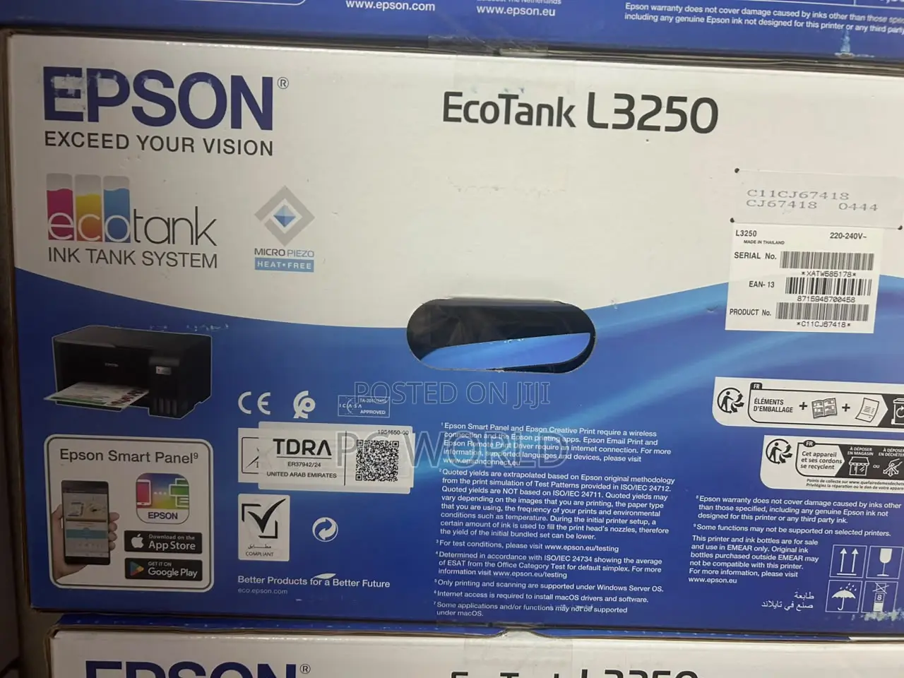 Epson EcoTank L3250 Printer