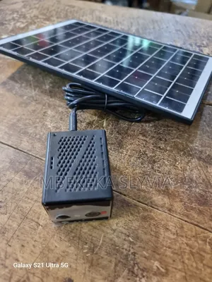 Spy Solar Camera With Solar Panel 24/7 Security Surveillance