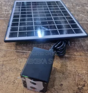 Spy Solar Camera With Solar Panel 24/7 Security Surveillance