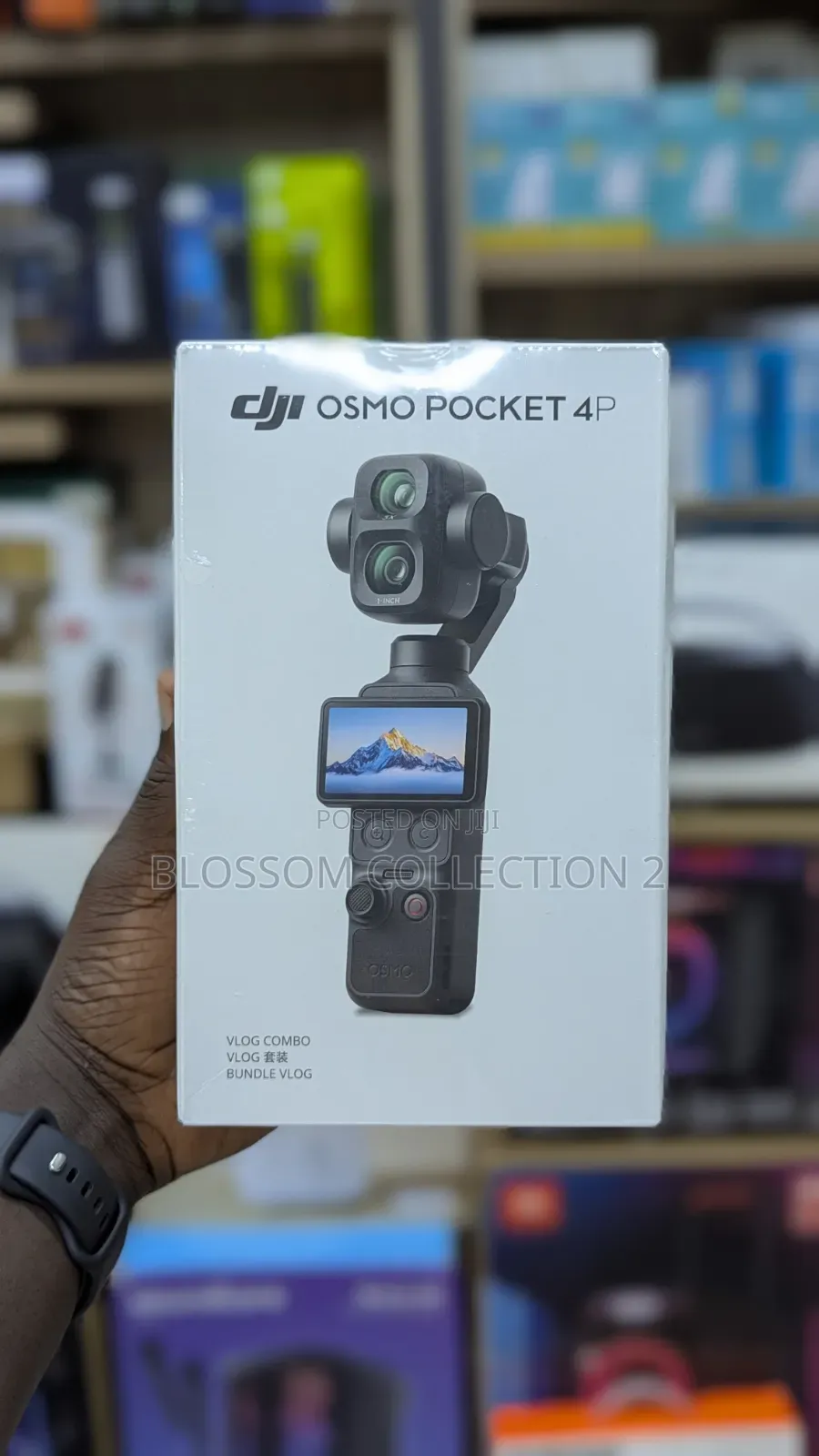 DJI Osmo Pocket 4P Vlog Combo, Dual-Lens Vlog Camera, Cinematic 4K