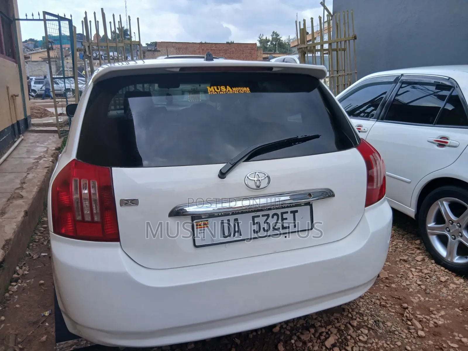 Toyota Allex 2004 White