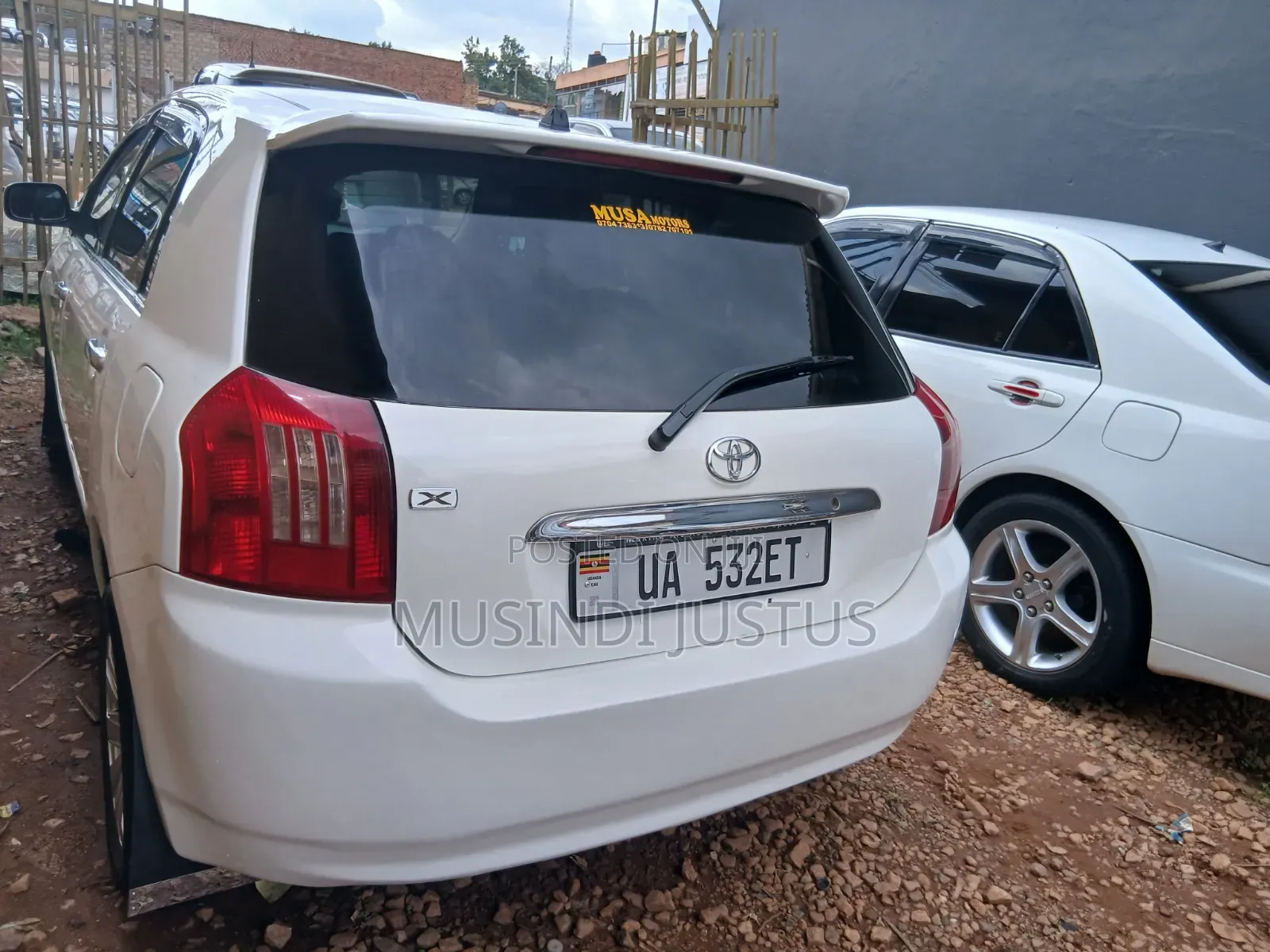 Toyota Allex 2004 White