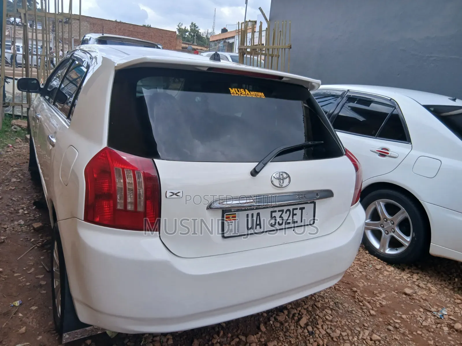 Toyota Allex 2004 White