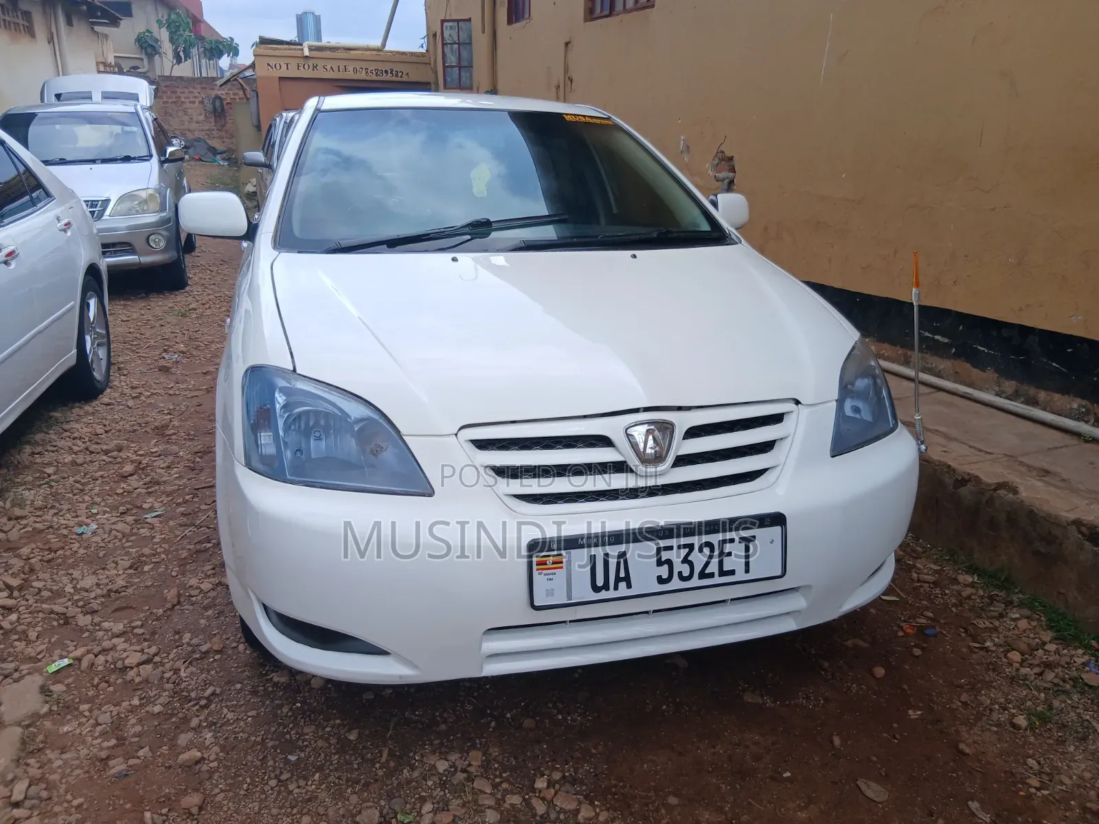Toyota Allex 2004 White