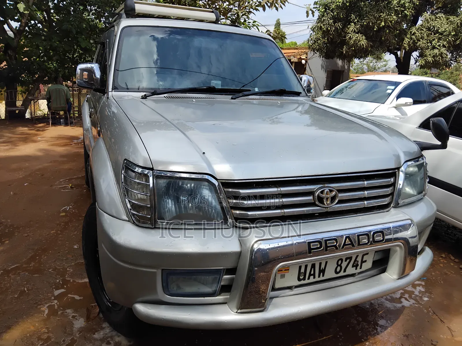 Toyota Land Cruiser Prado 2001 Silver