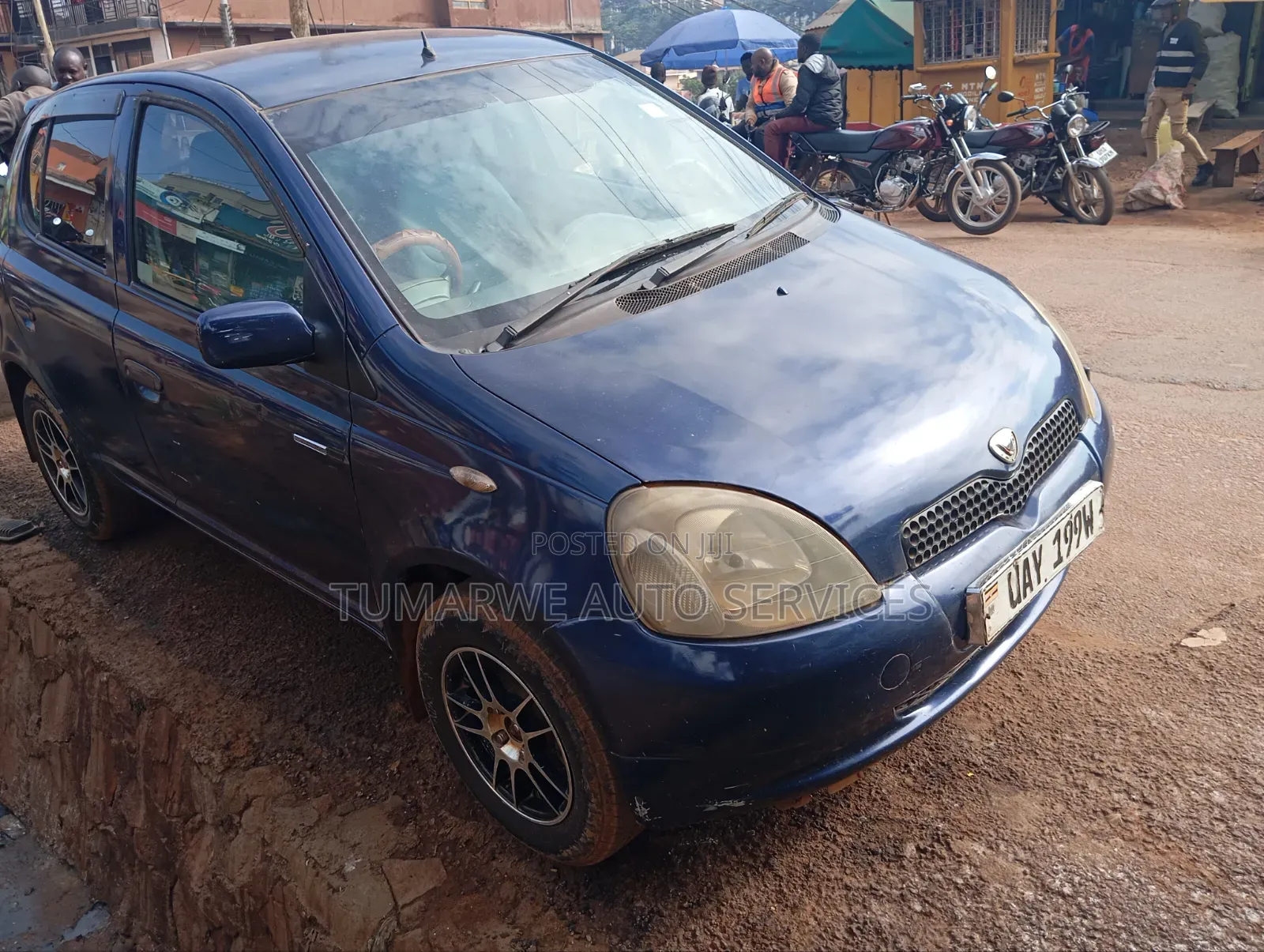 Toyota Vitz 1.3 AWD 3dr 2002 Blue