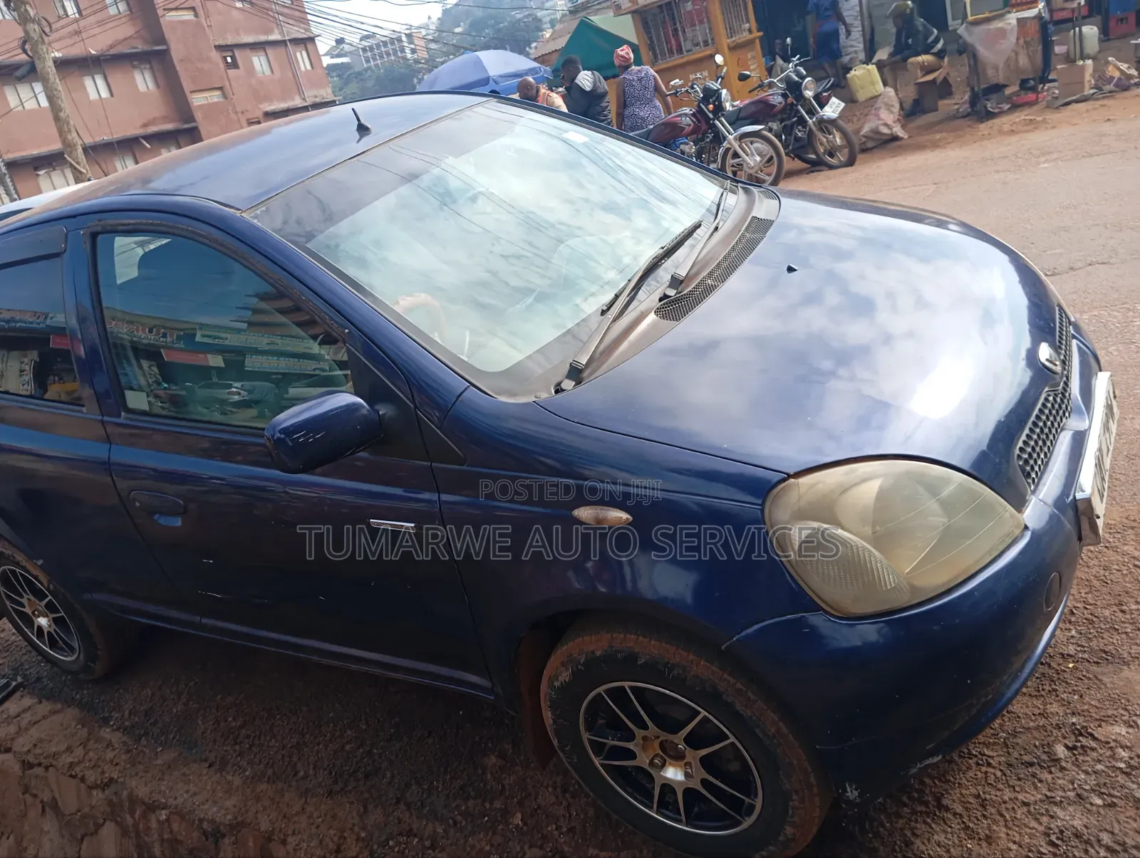 Toyota Vitz 1.3 AWD 3dr 2002 Blue