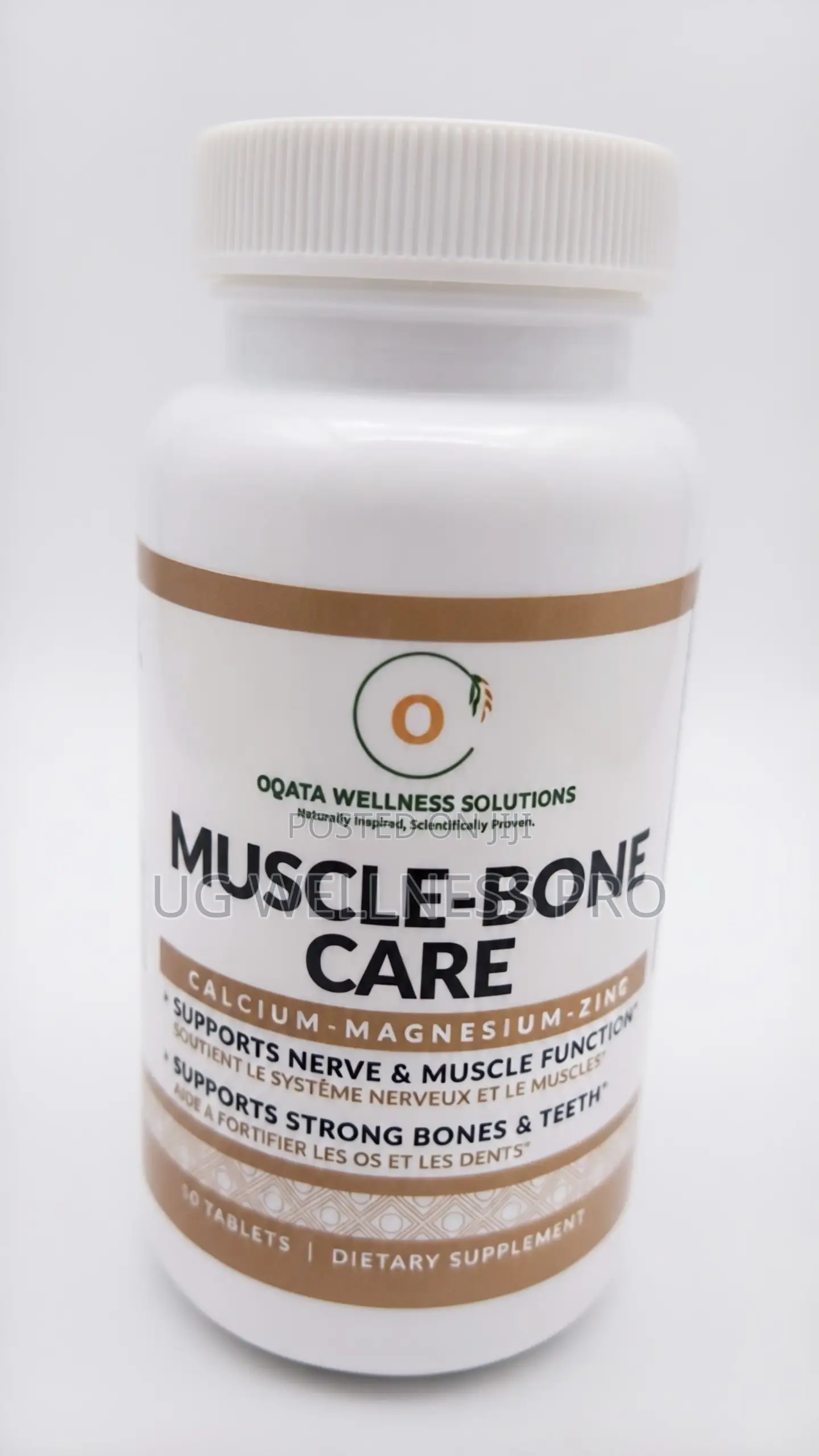 Muscle-Bone Care 30 Tablets Calcium, Magnesium & Zinc Mineral Complex