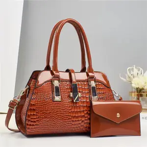 Brown Leather Hand Bag
