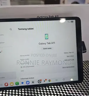New Samsung Galaxy Tab A11 64 GB Gray