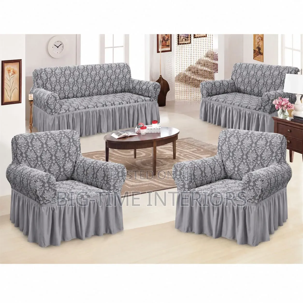 Stretchable Seater Sofa Covers