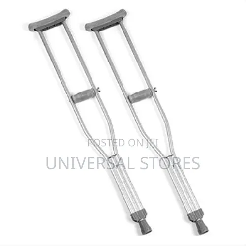 Lightweight Aluminum Axillary (Underarm) Crutches