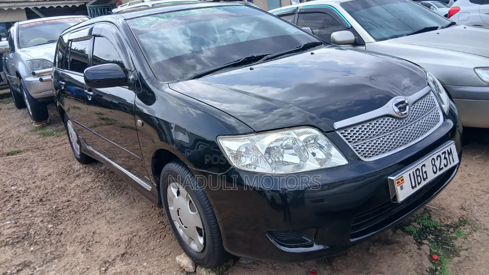 Toyota Corolla Fielder 2007 Black