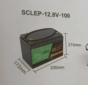 100Ah 12.8V LiFePO4 Lithium Solar Battery 1280Wh Smart BMS