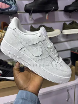 White Nike Air Force 1 Love You Forever X Nocta Sneakers