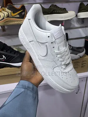 White Nike Air Force 1 Love You Forever X Nocta Sneakers