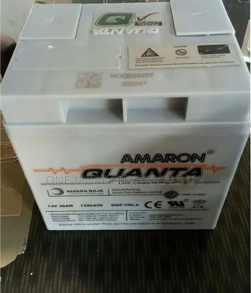 26ah/12volts Amaron Battery Maintenance Free