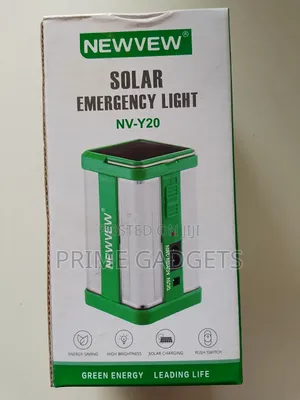NV-Y20 Solar Emergency Light