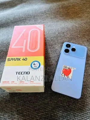 New Tecno Spark 40 256 GB Blue