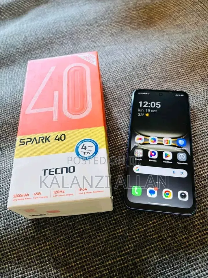 New Tecno Spark 40 256 GB Blue