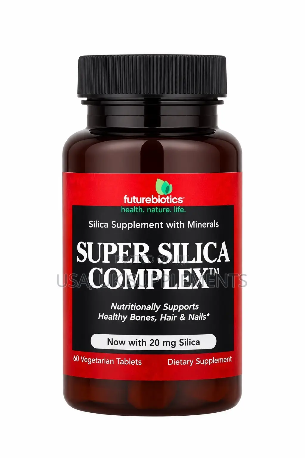 Super Silica Complex 20mg 60Capsules