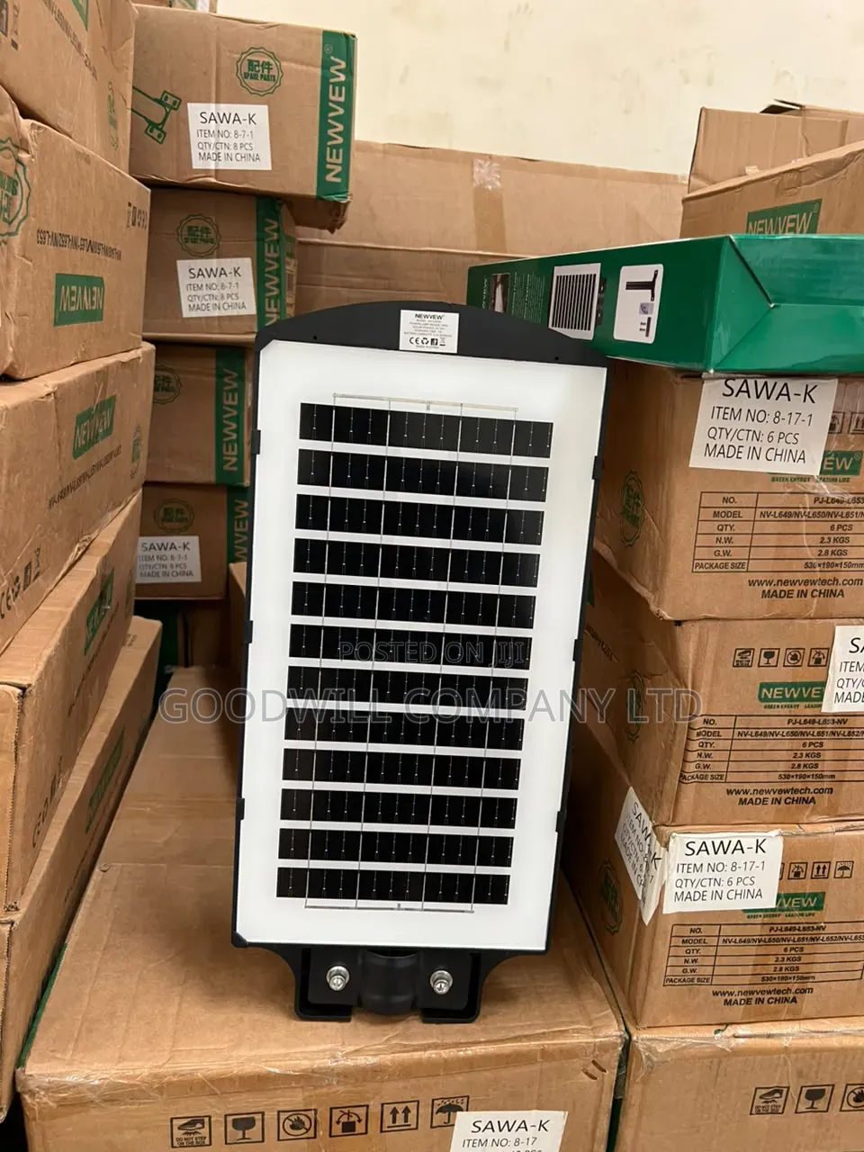 90w Newvew Solar Street Light