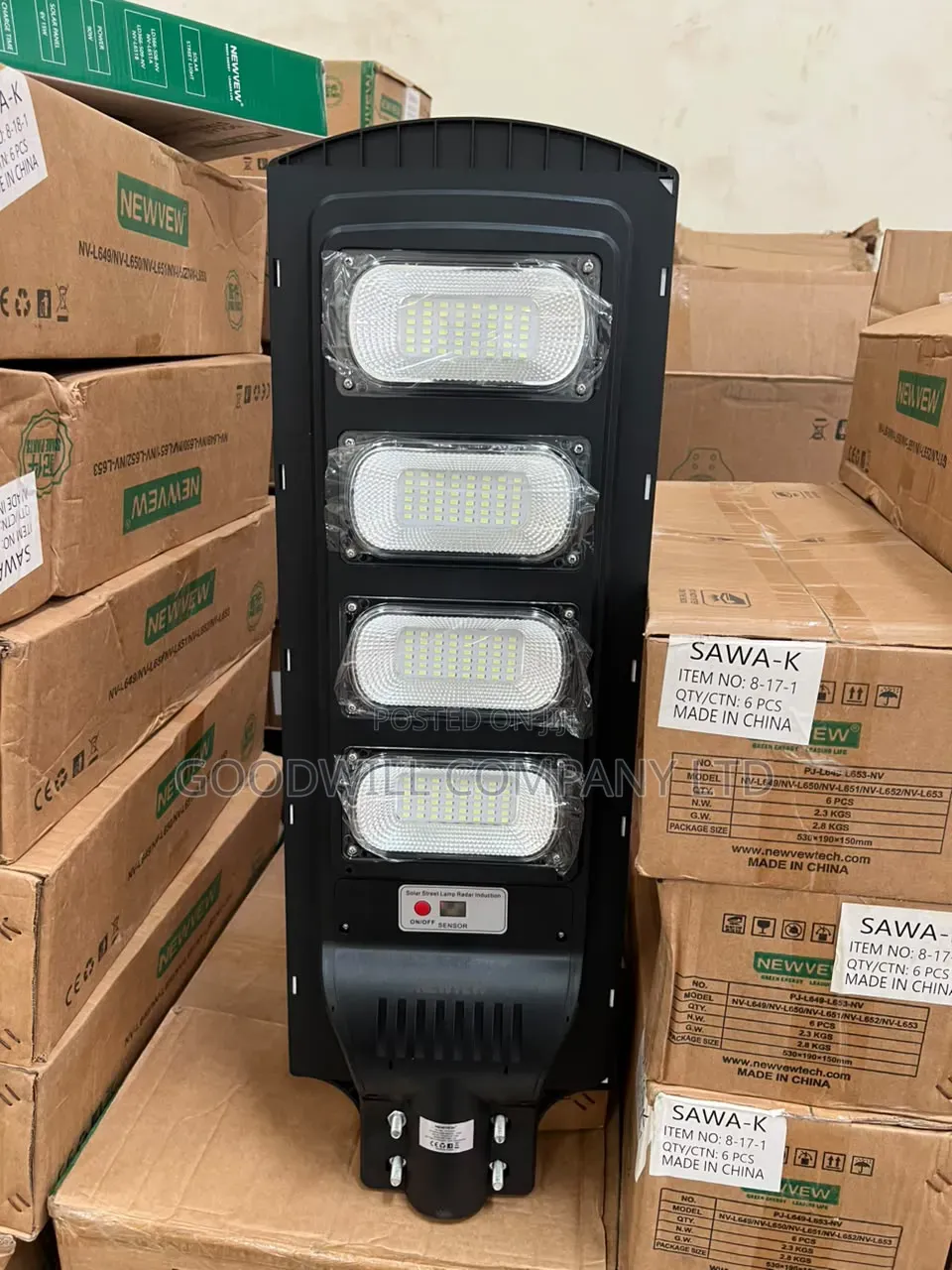120w Newvew Solar Street Light