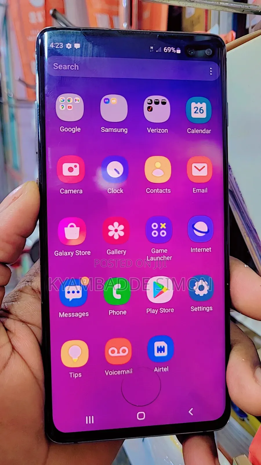 Samsung Galaxy S10 Plus 128 GB Black