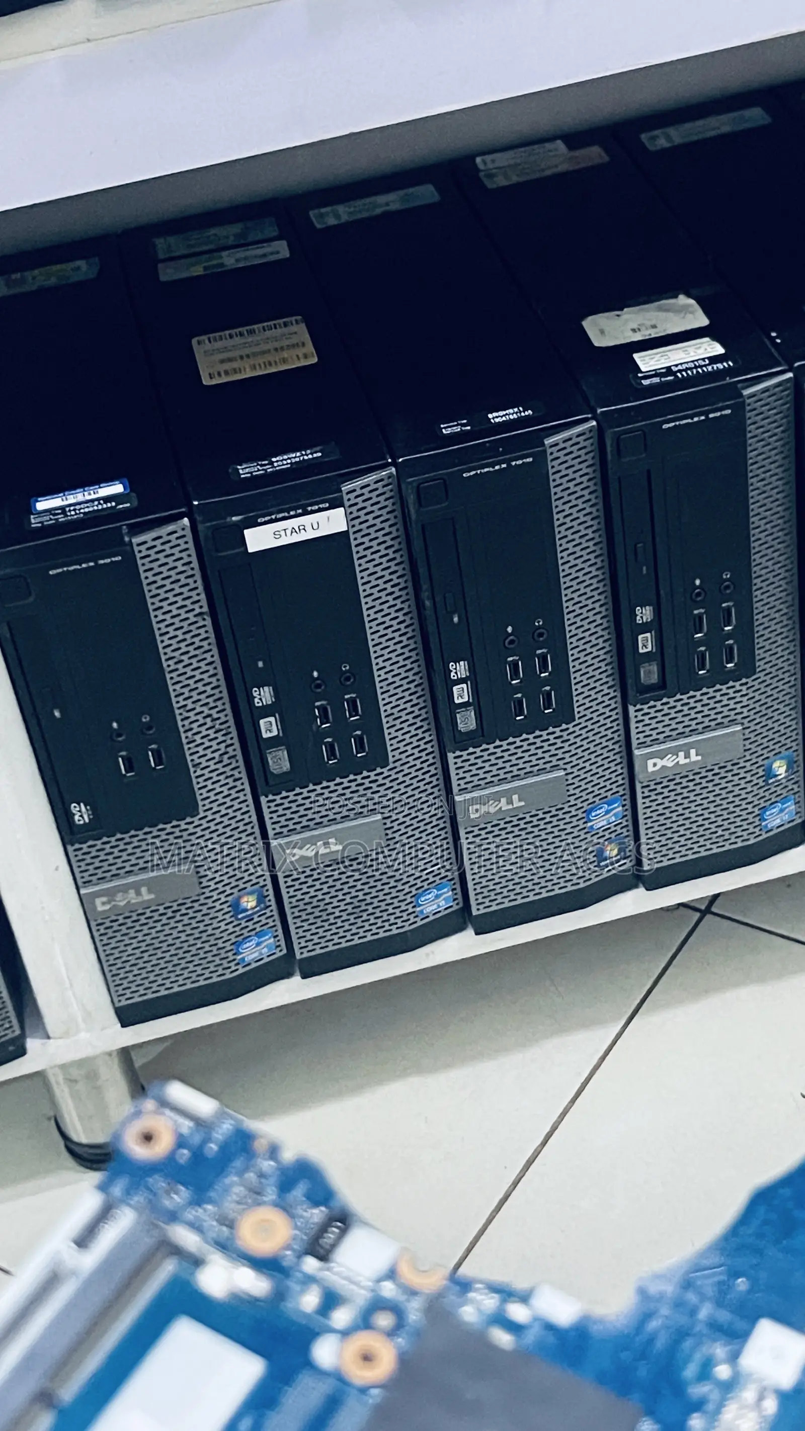 Desktop Computer Dell Optiplex 7010 MT 4GB Intel Core i3 HDD 500GB