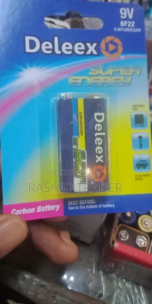 Deleex 9v Non Rechargeable Batteries