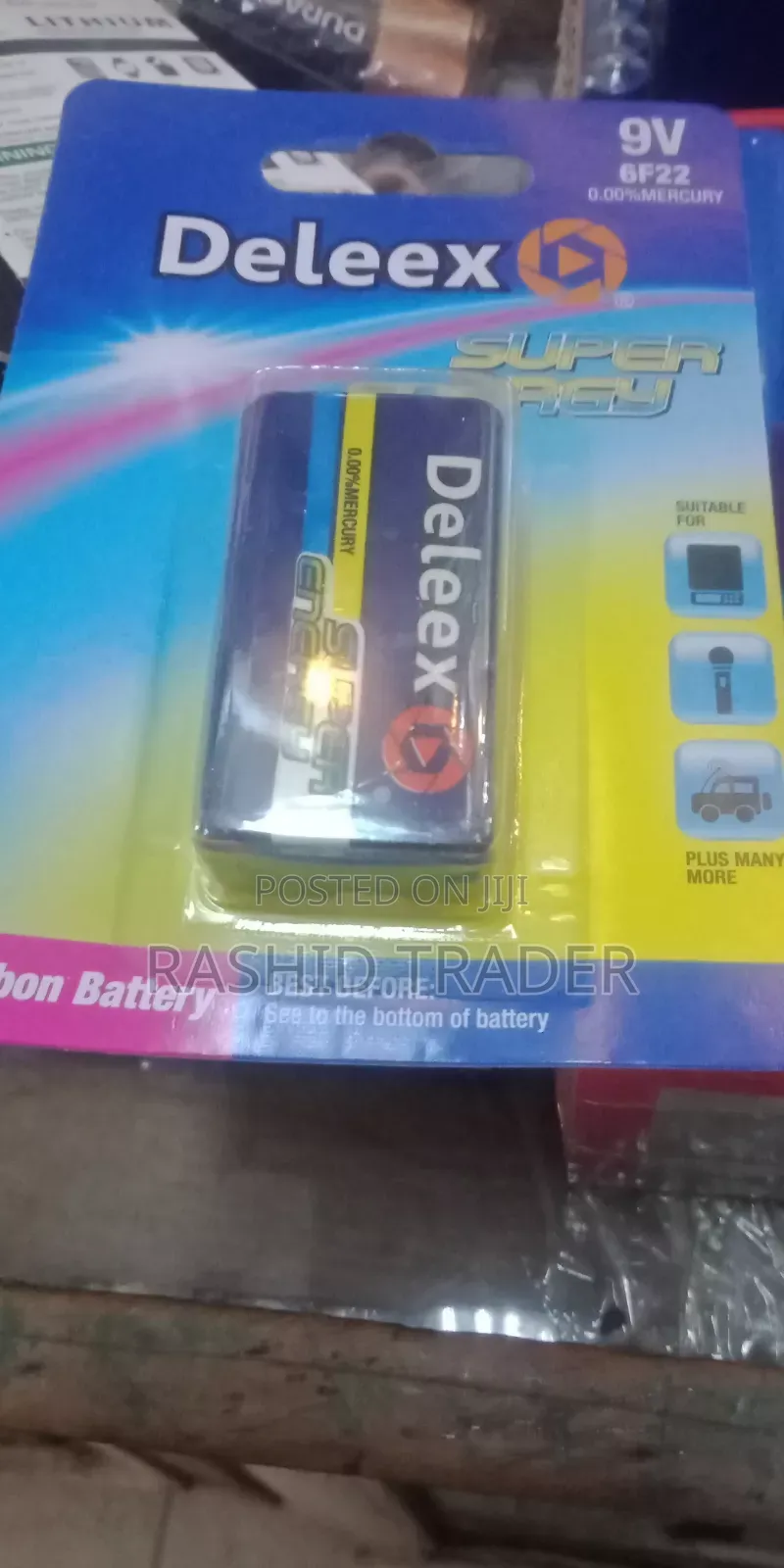 Deleex 9v Non Rechargeable Batteries