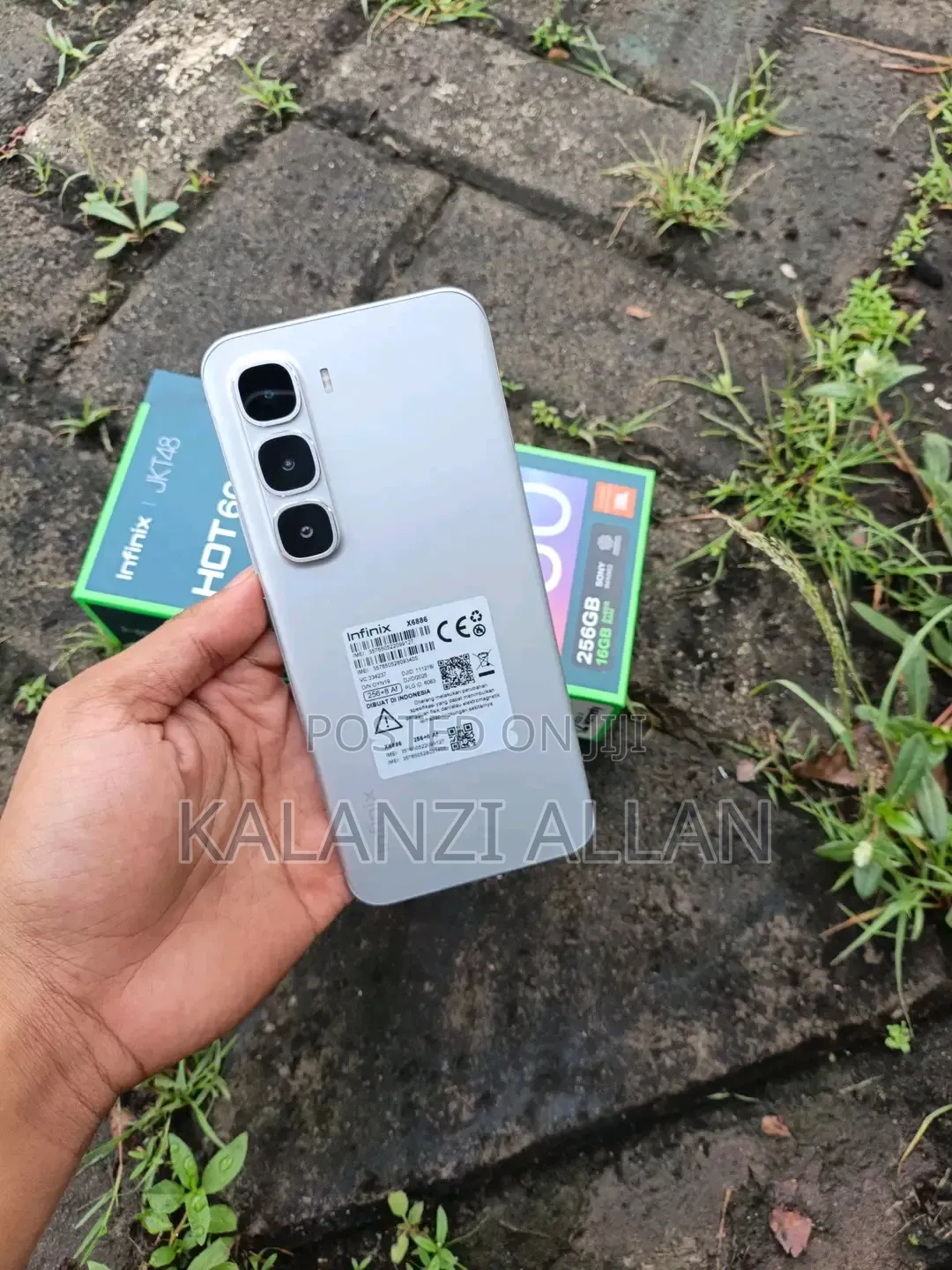 New Infinix Hot 60 Pro+ 256 GB Gray