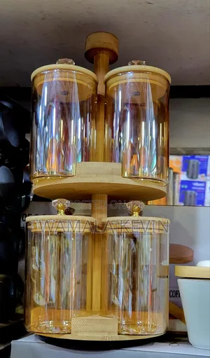 Spice and Storage Rotating Glass