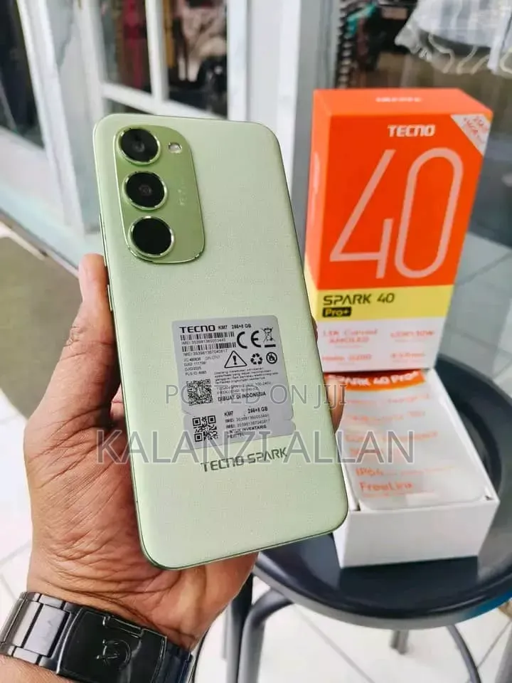 New Tecno Spark 40 Pro+ 256 GB Green