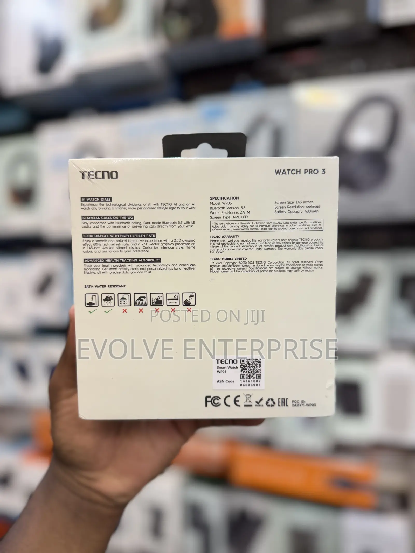 Tecno Pro 3 Smartwatch