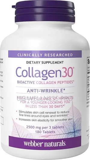 Collagen30 Anti-Wrinkle 2500mg (180 Tablets) - Bioactive Collagen