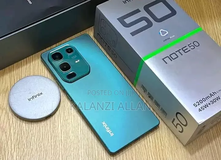 New Infinix Note 50 4G 256 GB Green