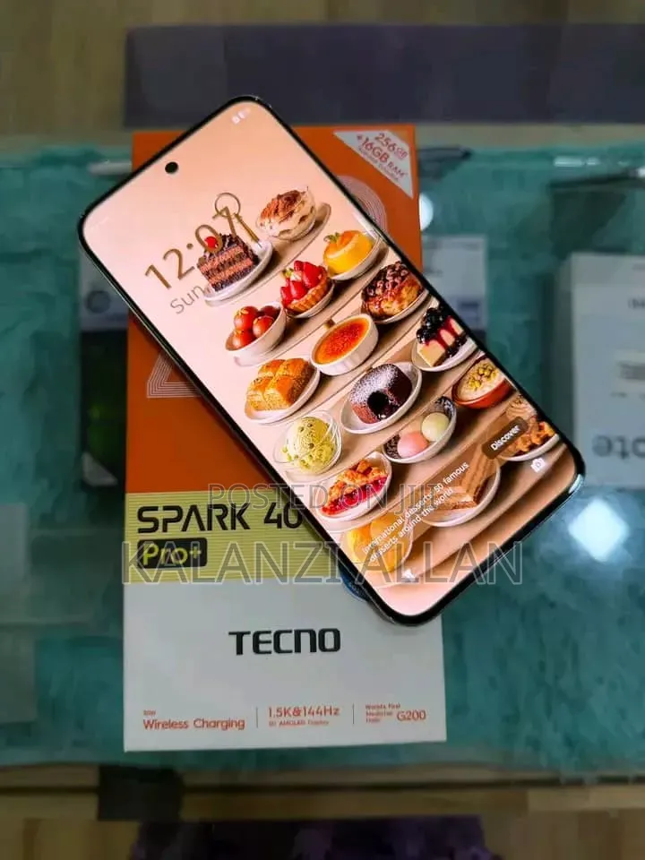 New Tecno Spark 40 Pro+ 256 GB Silver