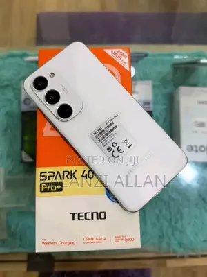 New Tecno Spark 40 Pro+ 256 GB Silver