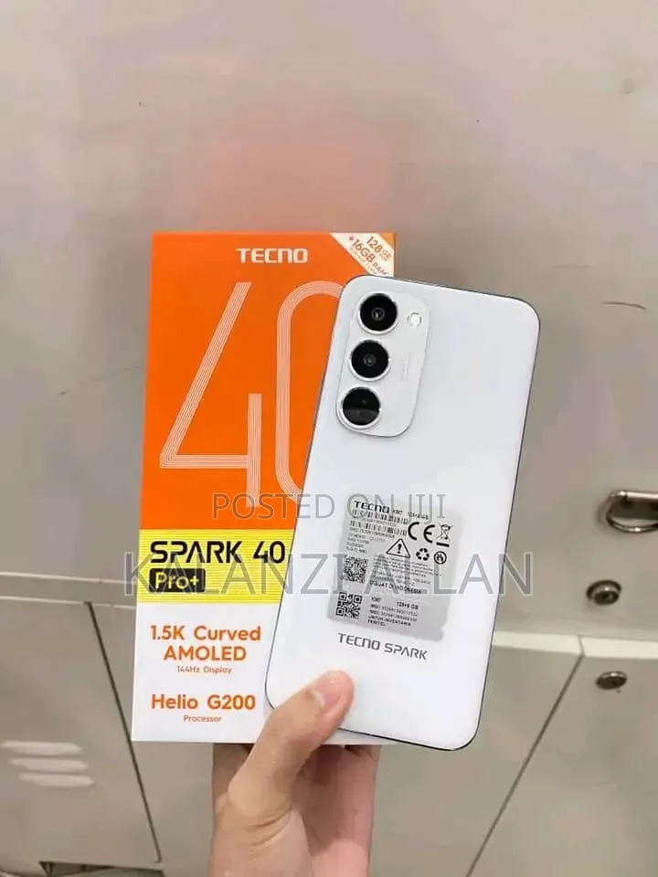 New Tecno Spark 40 Pro+ 256 GB Silver