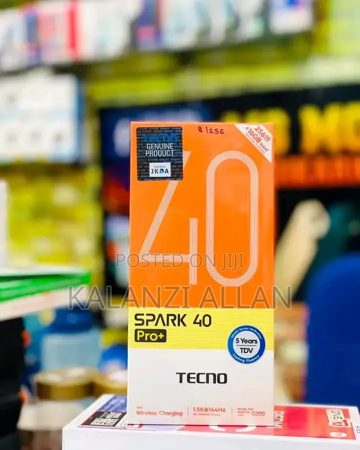 New Tecno Spark 40 Pro+ 256 GB Silver