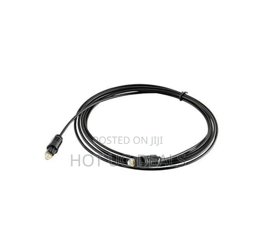 Optical Digital Cable 1.5m for Home Theater and Soundbars-Black