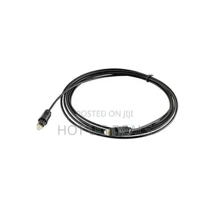 Optical Digital Cable 1.5m for Home Theater and Soundbars-Black