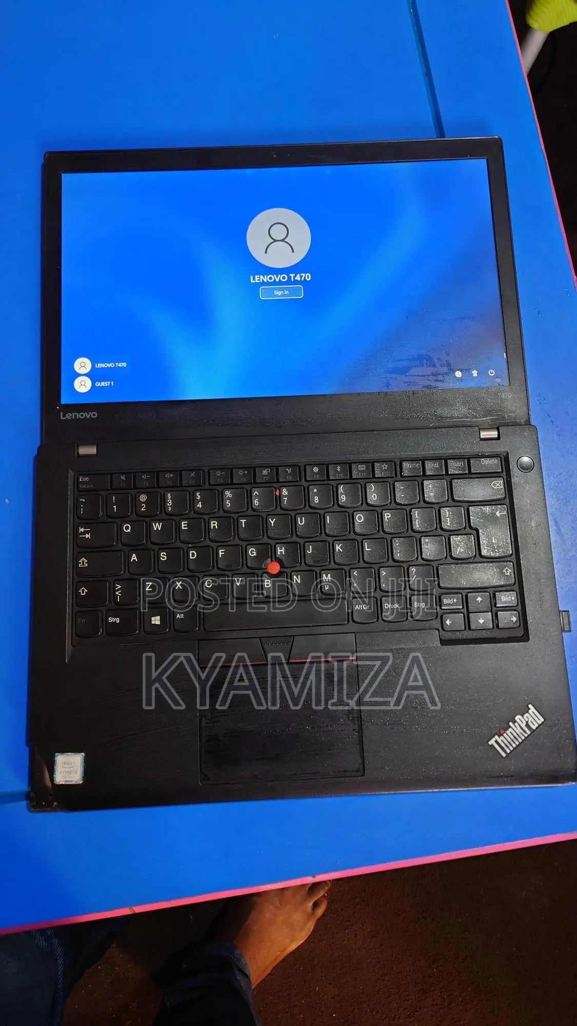 Laptop Lenovo ThinkPad T470 8GB Intel Core i5 SSD 256GB