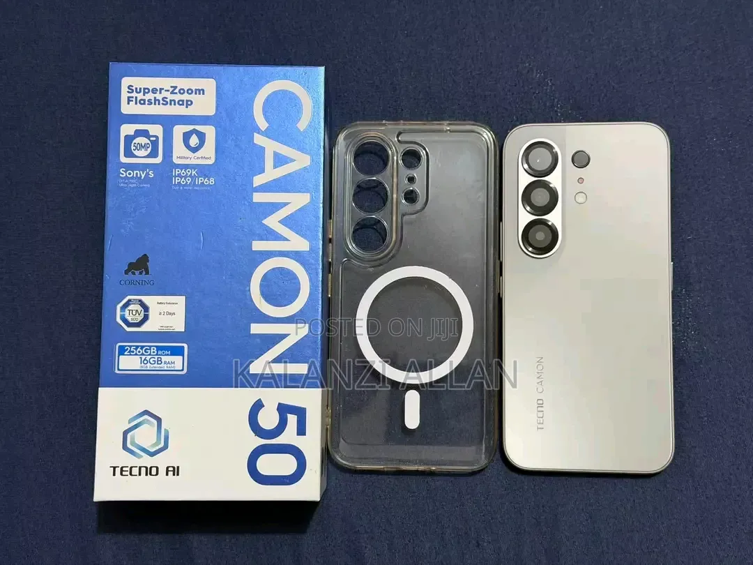 New Tecno Camon 50 256 GB Gold