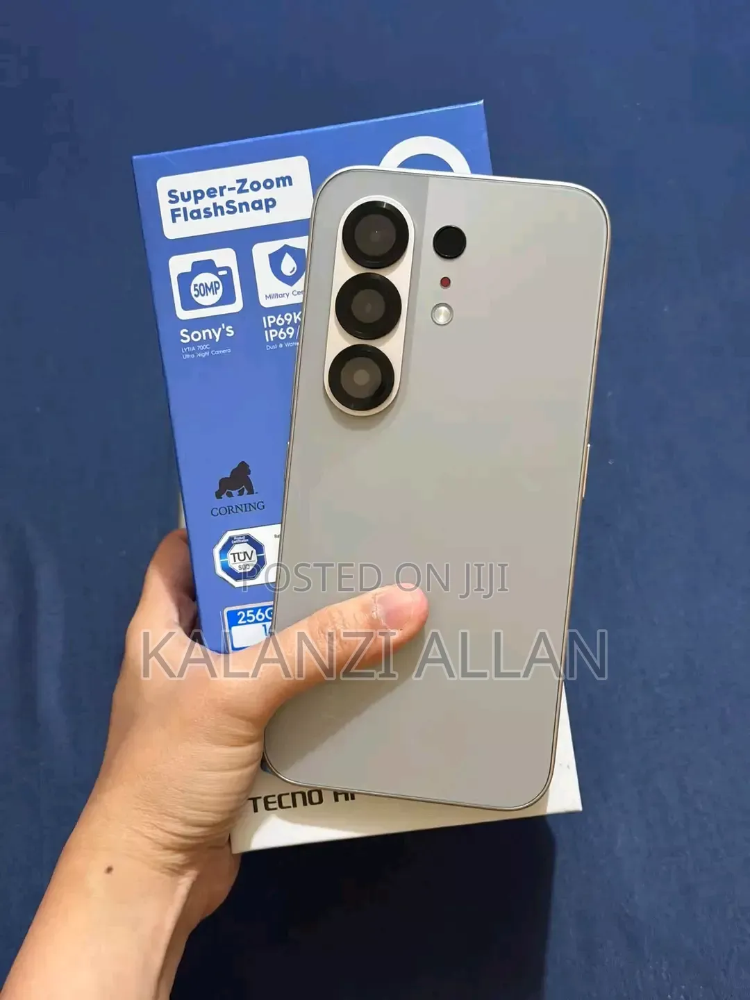 New Tecno Camon 50 256 GB Gold