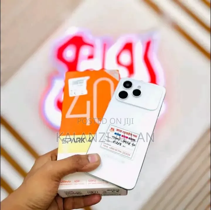New Tecno Spark 40 Pro+ 256 GB Silver